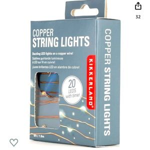 New Cooper string lights